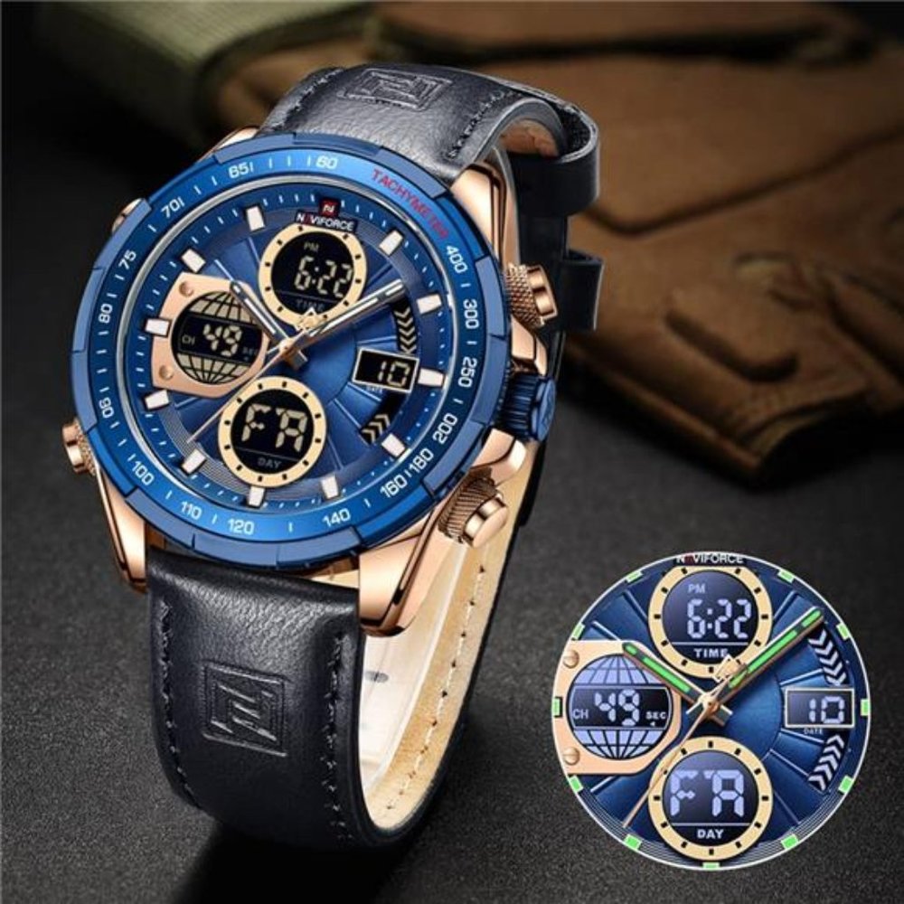 Men's Military Digital Watches Analog Quartz Waterproof Watch Sport Wristwatch - Picture 5 of 6
